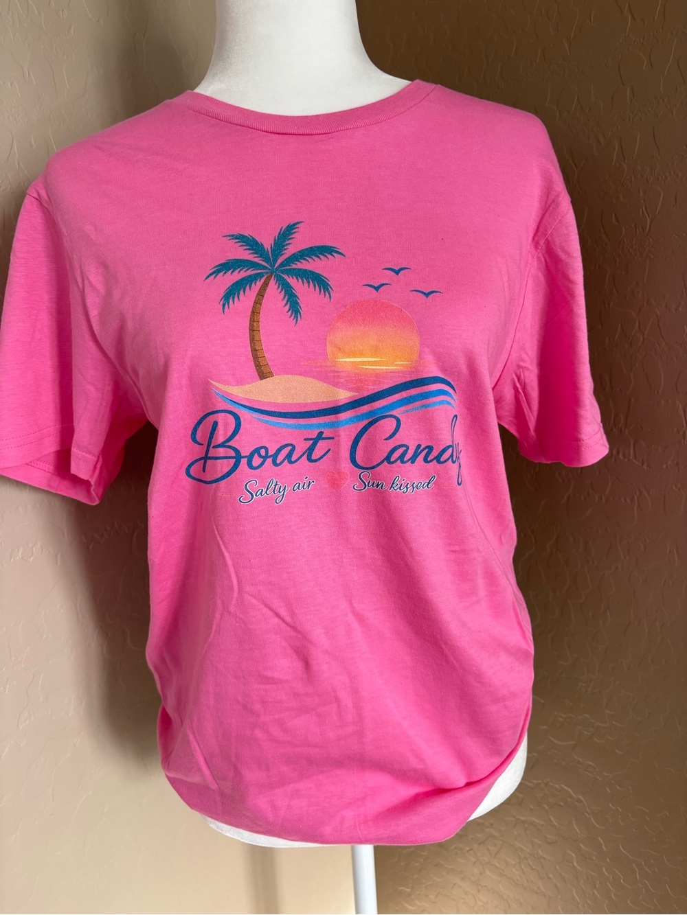 🍭🍬 BOAT CANDY 🍬🍭 Fun Beach/Boat Graphic Unisex Tee